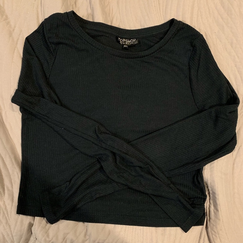 Long Sleeve Crop Top